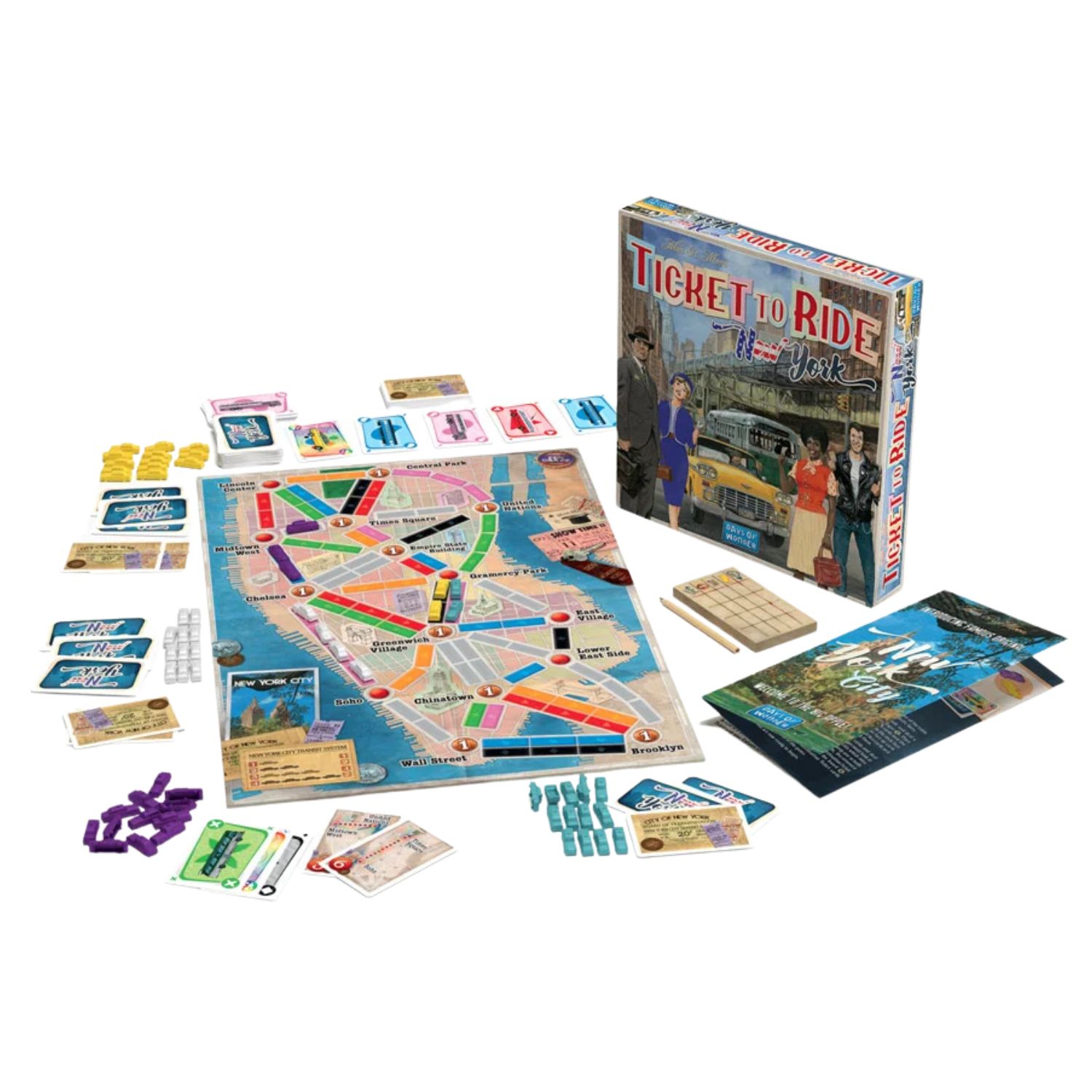 ticket to ride: new york (replica)