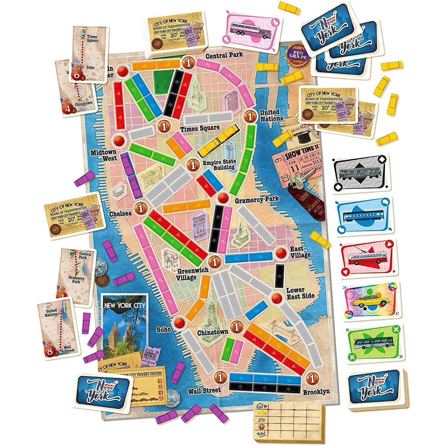 ticket to ride: new york (replica)